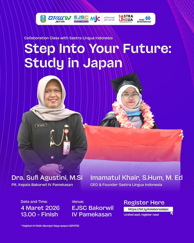 Buka Jalan Pemuda Madura Menuju Jepang melalui Seminar “Step into Your Future: Study in Japan”